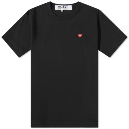Comme Des Garcons Play Small Red Heart Tee